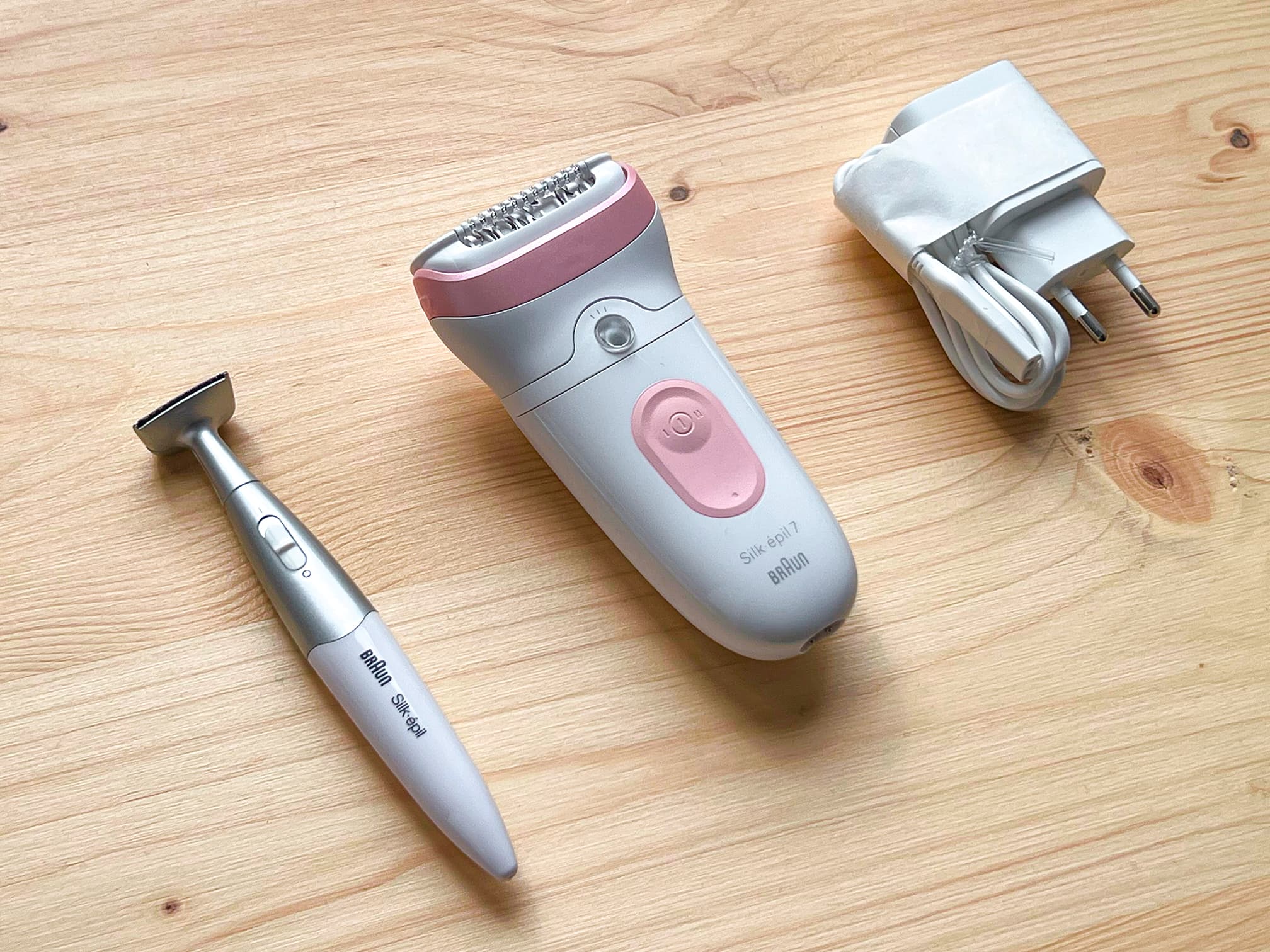 Braun Silk-épil 7 sladdlös epilator med rengöringsborste