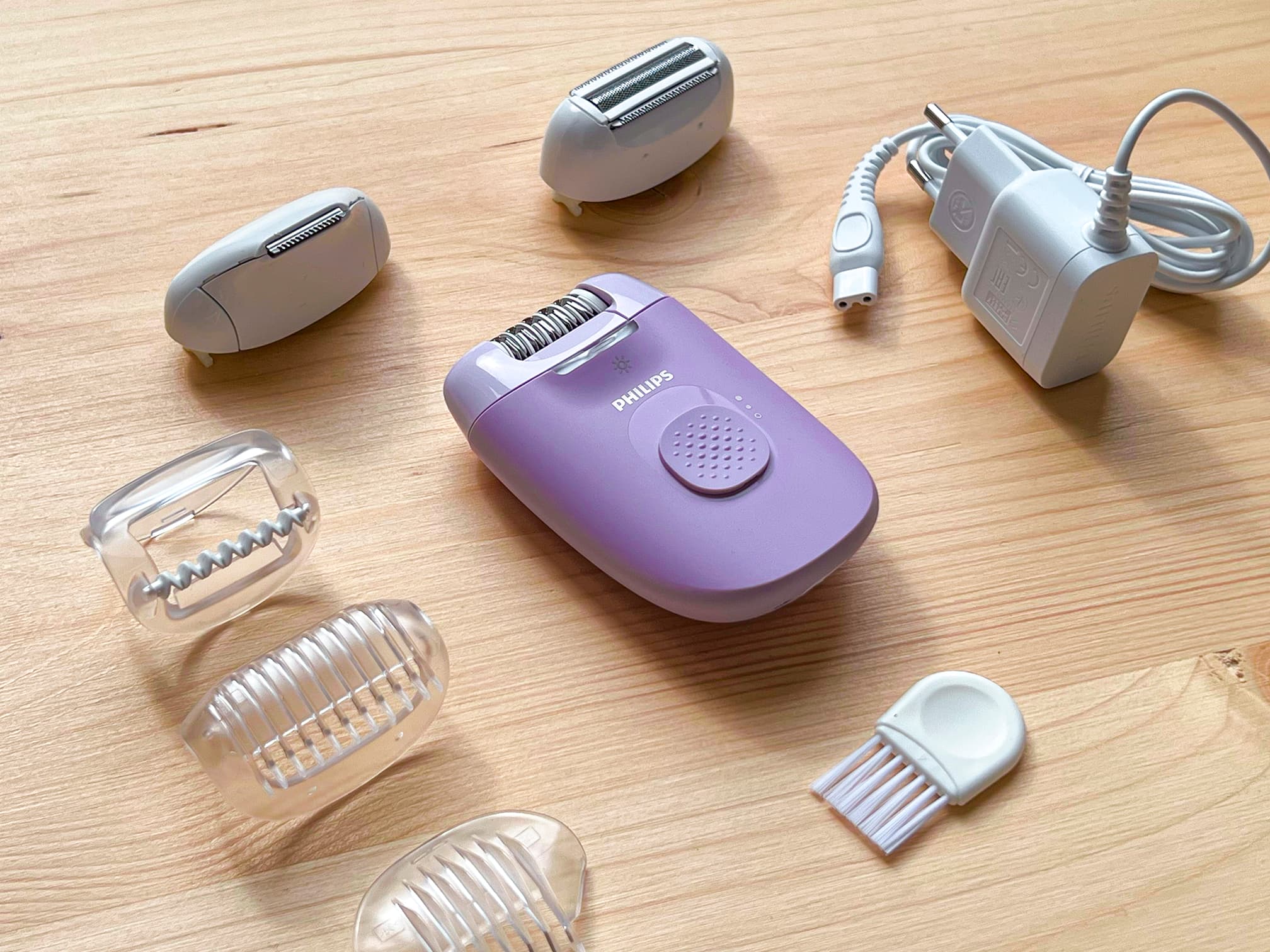 Philips Series 4000 sladdansluten epilator två hastigheter